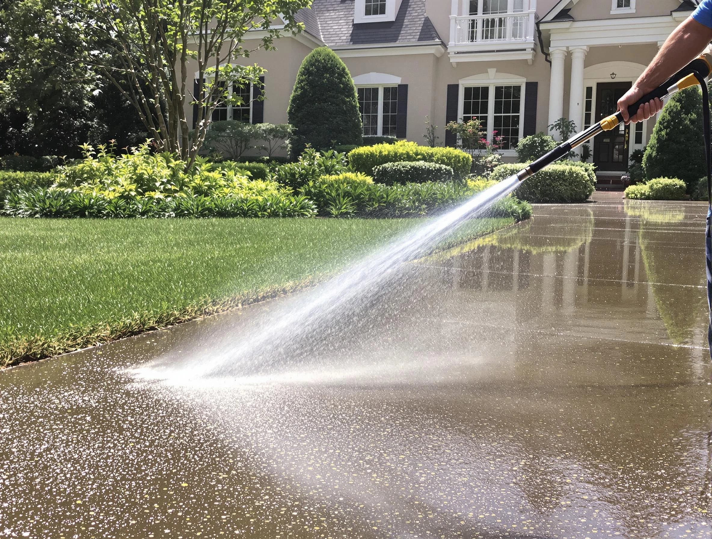 Rocky River Power Washing professional delivering pressure washing service in Rocky River